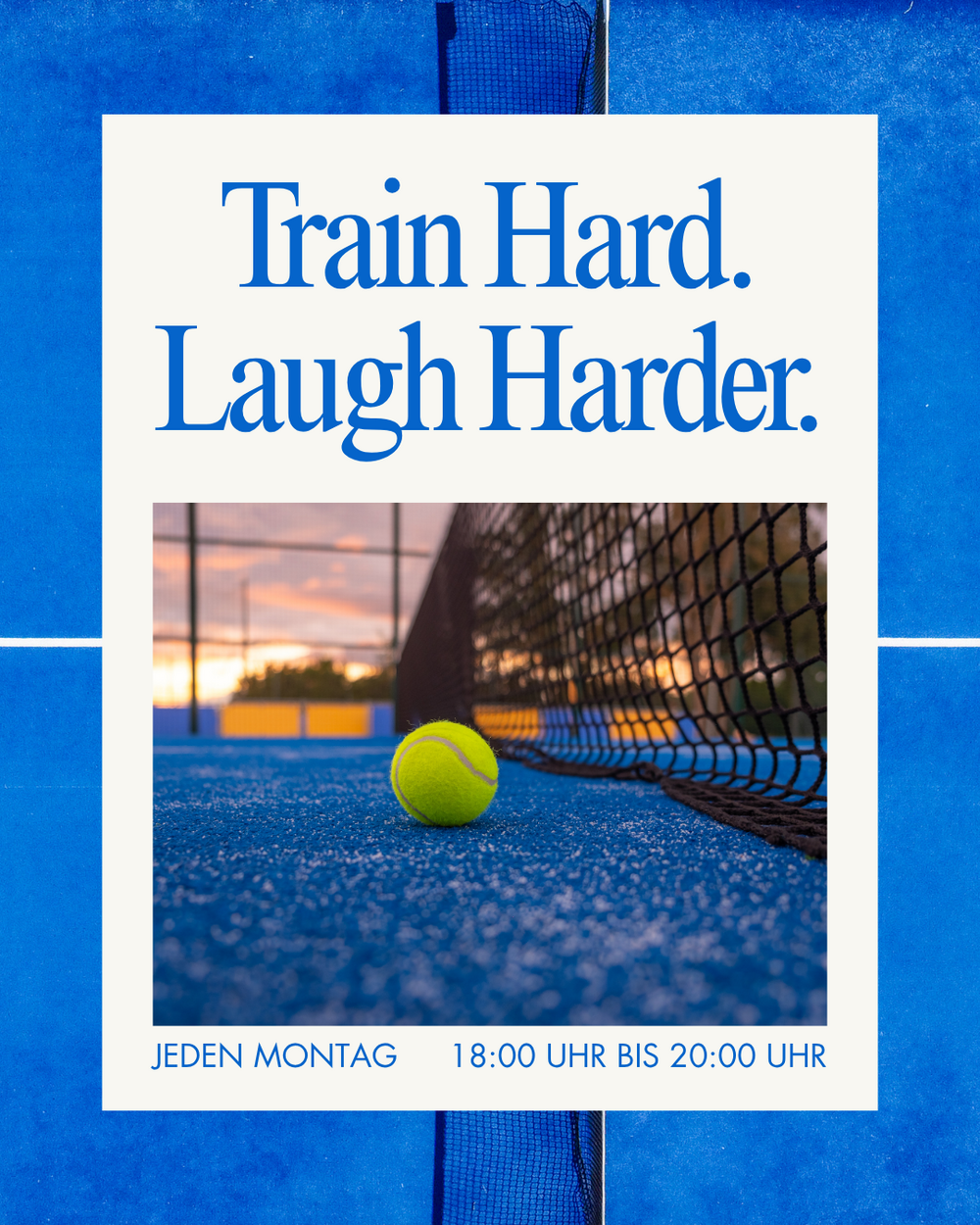 Startschuss für unsere neuen Padel-Trainings!