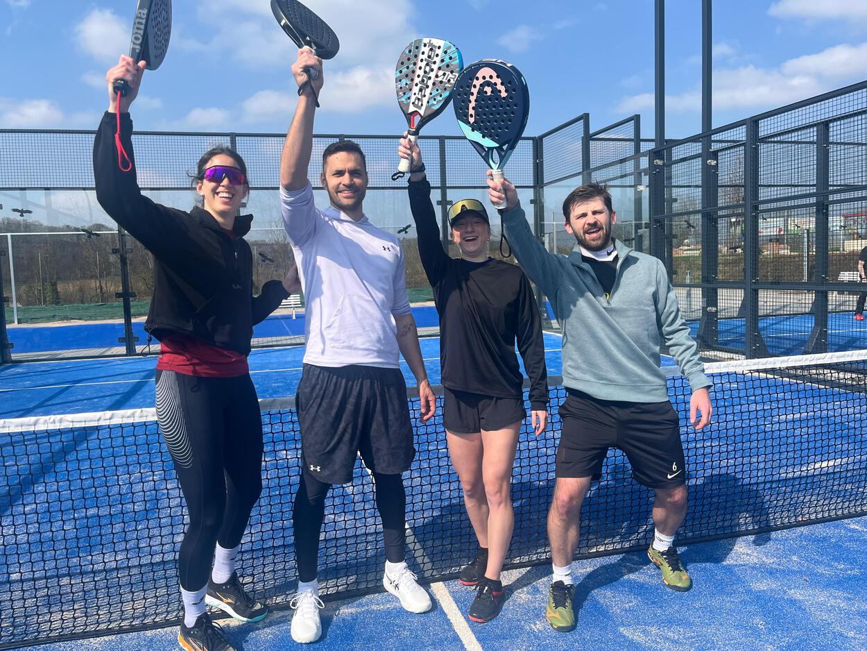 Historischer Padel-Auftakt in Vaihingen: Mixed-Team feiert perfekten Einstand