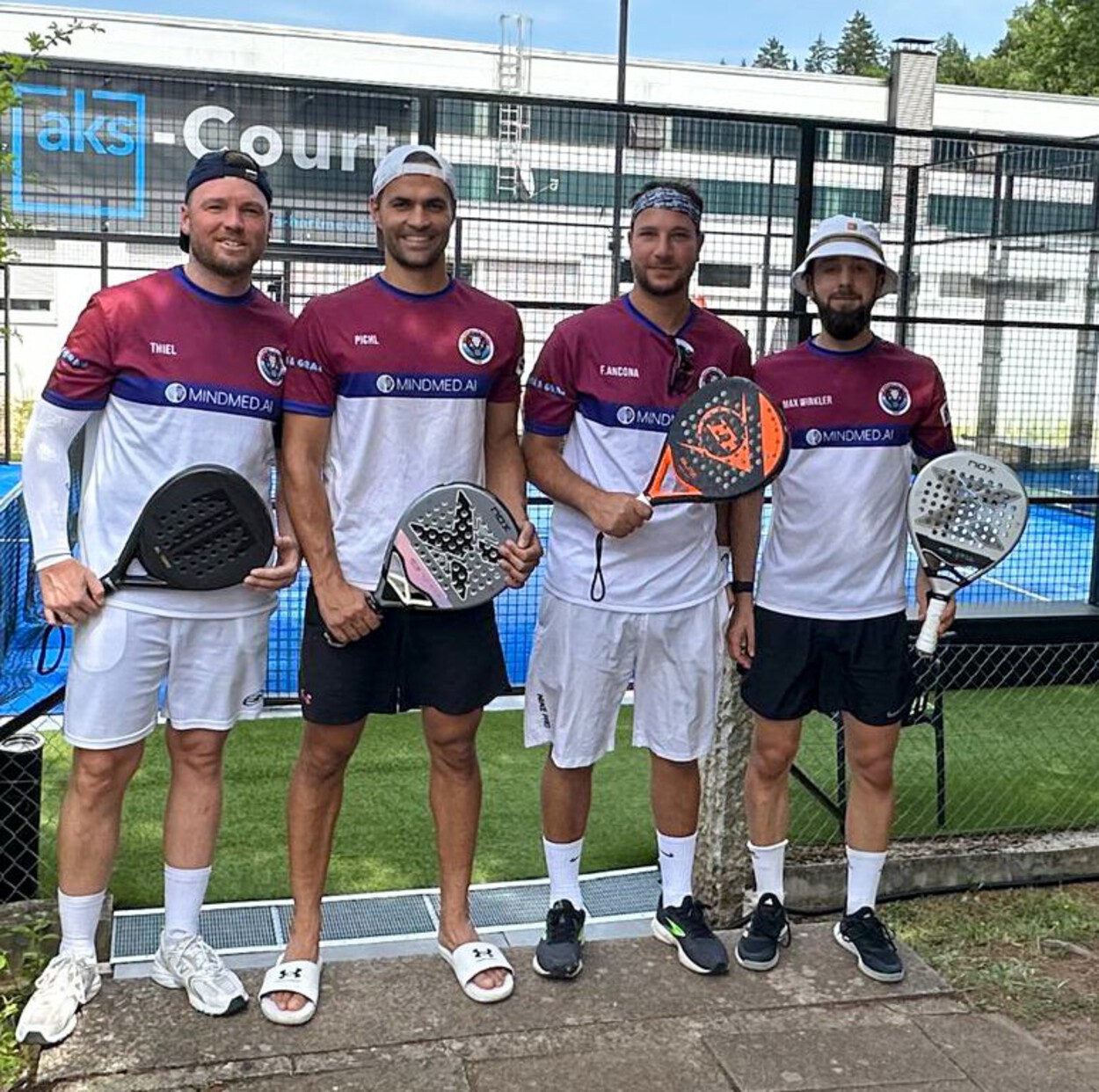 Padel-Herren des TV Vaihingen/Enz krönen Premierensaison mit Tabellenführung